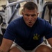 USS Kearsarge Sailors Participate In Weightlifting Competition.