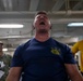USS Kearsarge Sailors Participate In Weightlifting Competition.