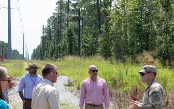 Charleston District Commander Visits Brosnan Forest Mitigation Bank