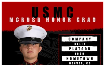 Delta Company Honor Graduate