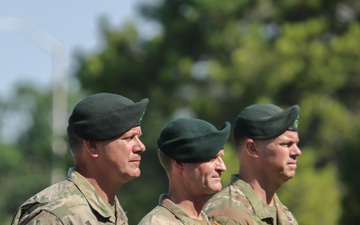 10th Special Forces Group (Airborne) Change of Command Ceremony