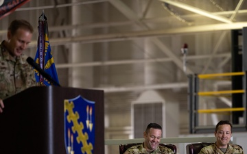 906th Air Refueling Squadron change of command