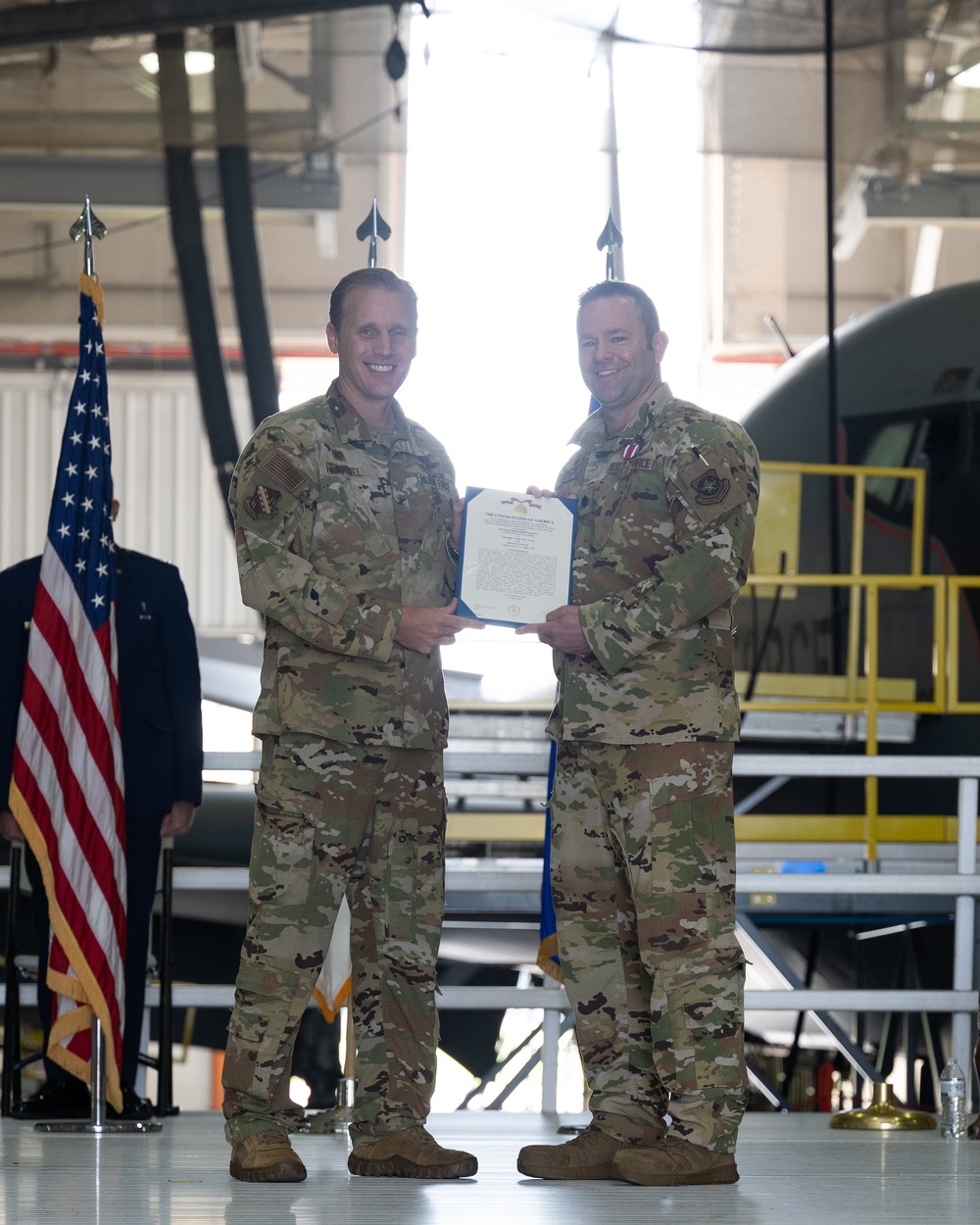 906th Air Refueling Squadron change of command