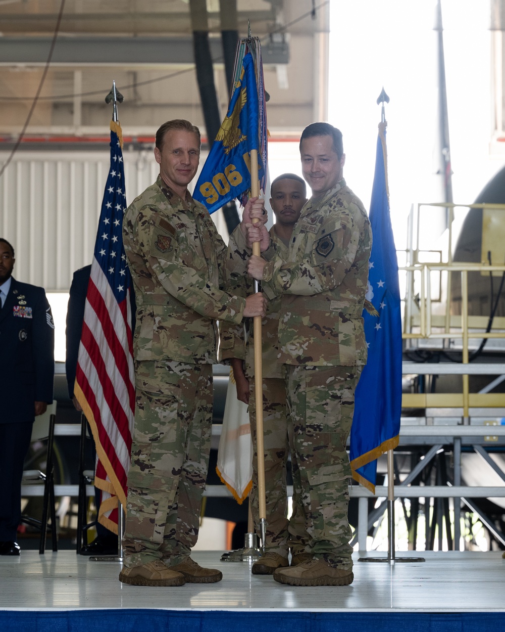 906th Air Refueling Squadron change of command