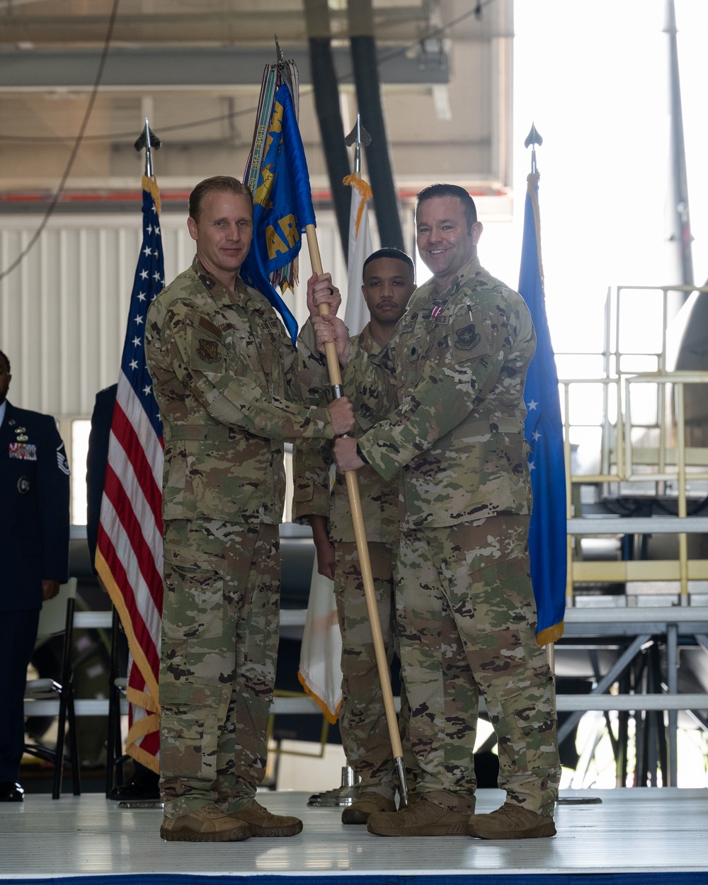 906th Air Refueling Squadron change of command
