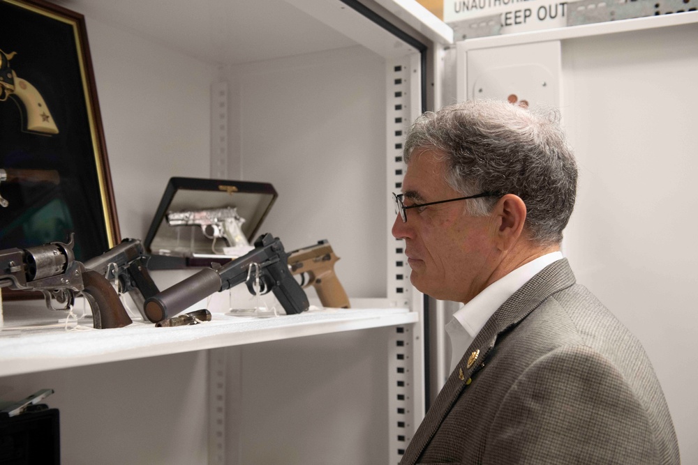 Congressman Andrew Clyde visits NHHC