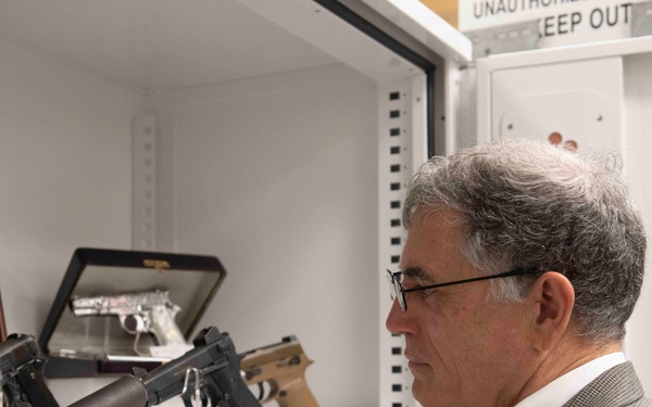 Congressman Andrew Clyde visits NHHC