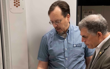 Congressman Andrew Clyde visits NHHC