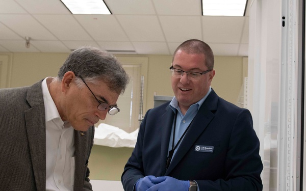 Congressman Andrew Clyde visits NHHC