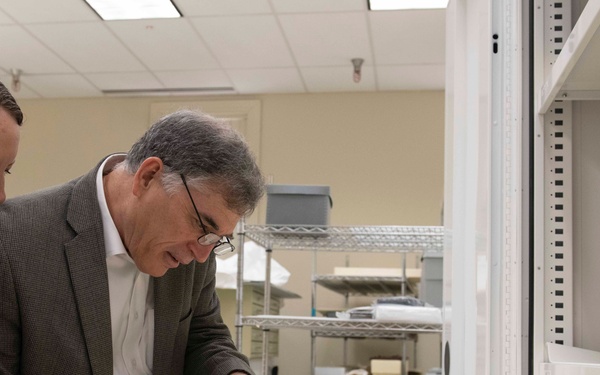 Congressman Andrew Clyde visits NHHC