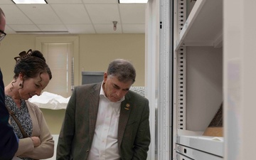 Congressman Andrew Clyde visits NHHC