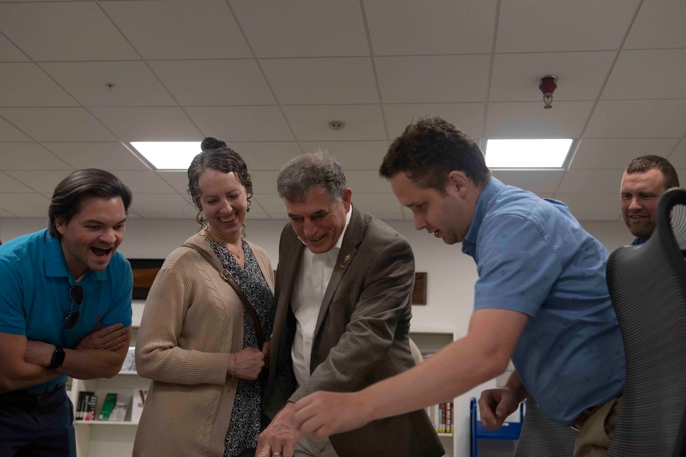 Congressman Andrew Clyde visits NHHC