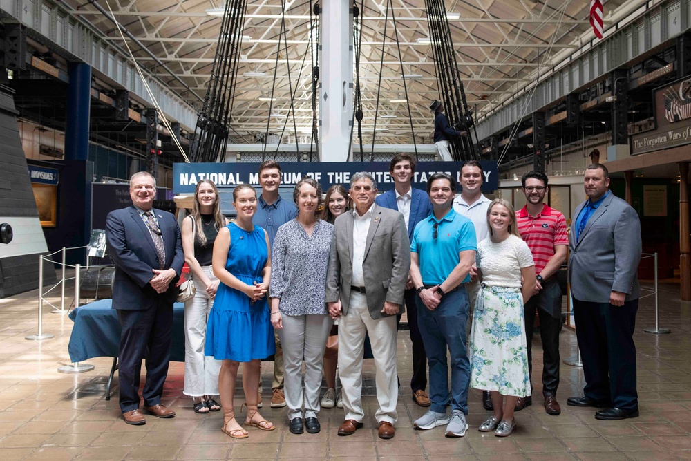 Congressman Andrew Clyde visits NHHC