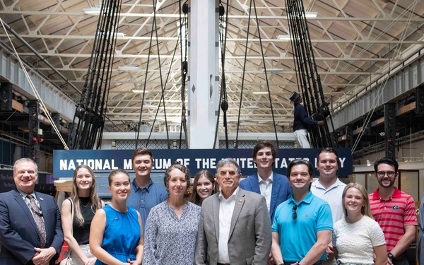 Congressman Andrew Clyde visits NHHC