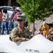 The Wyoming National Guard participates in the Cheyenne Frontier Days grand parade