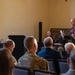 Col. Caldwell addresses guests during retirement ceremony