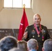 Col. Caldwell addresses guests during retirement ceremony