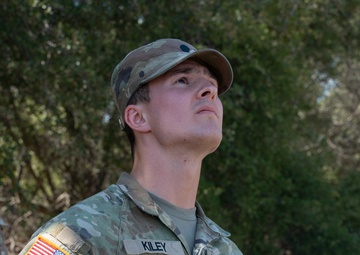 ROTC cadet takes flight during drone training at Folsom Dam