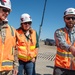 Army Corps leaders tour Sacramento flood control site