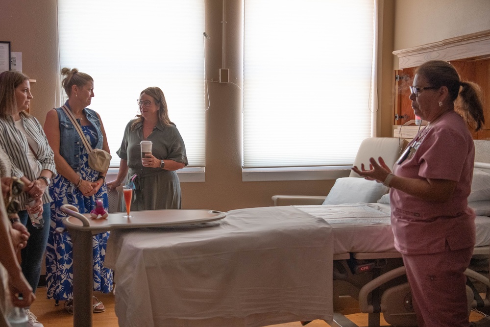 COMAFSOC, CCM spouses visit The Steadfast Line