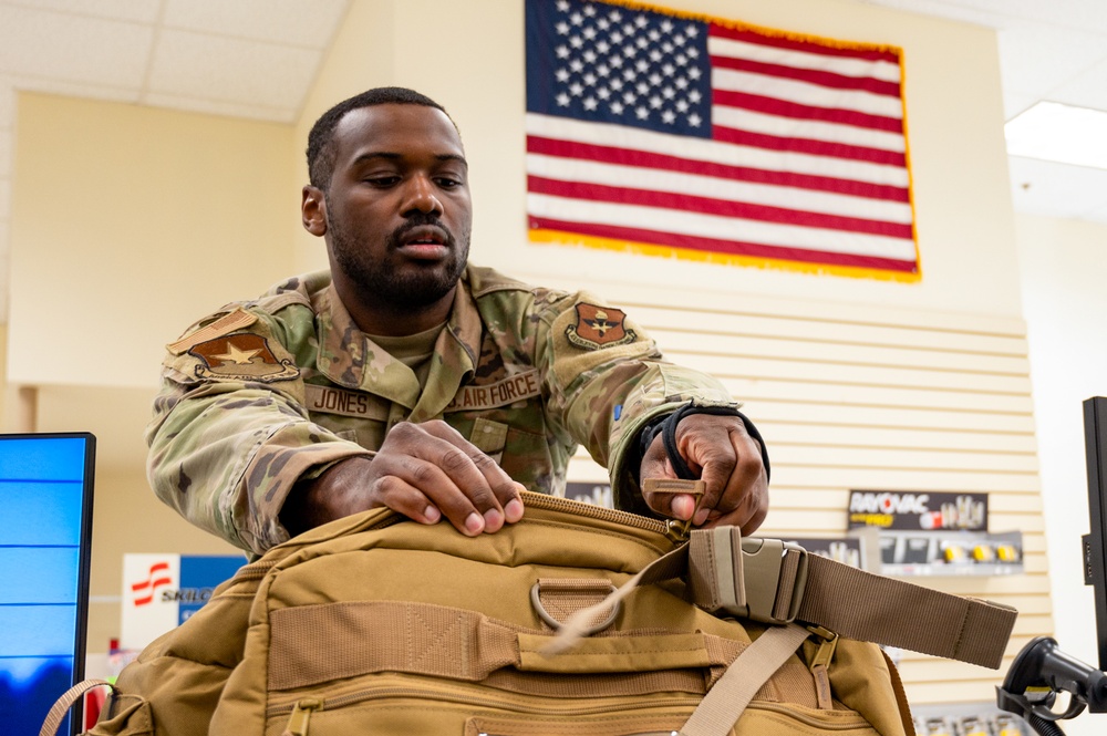 Senior Airman Jones Gears up for Deployment