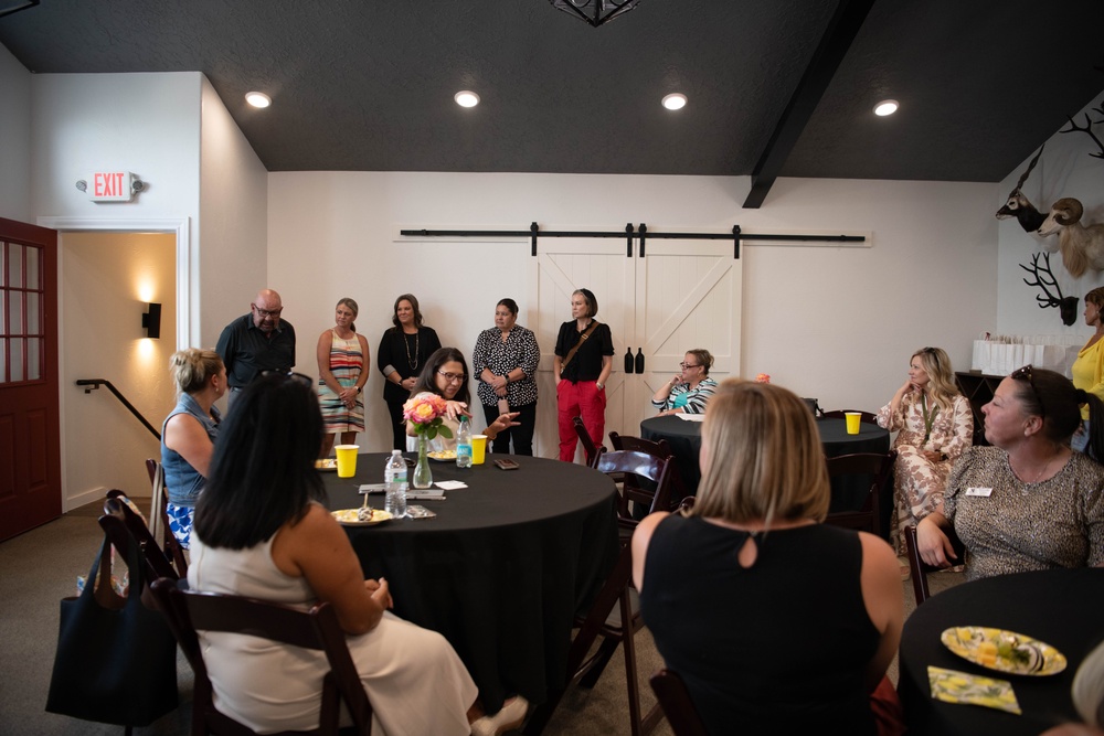 COMAFSOC, CCM spouses visit The Steadfast Line