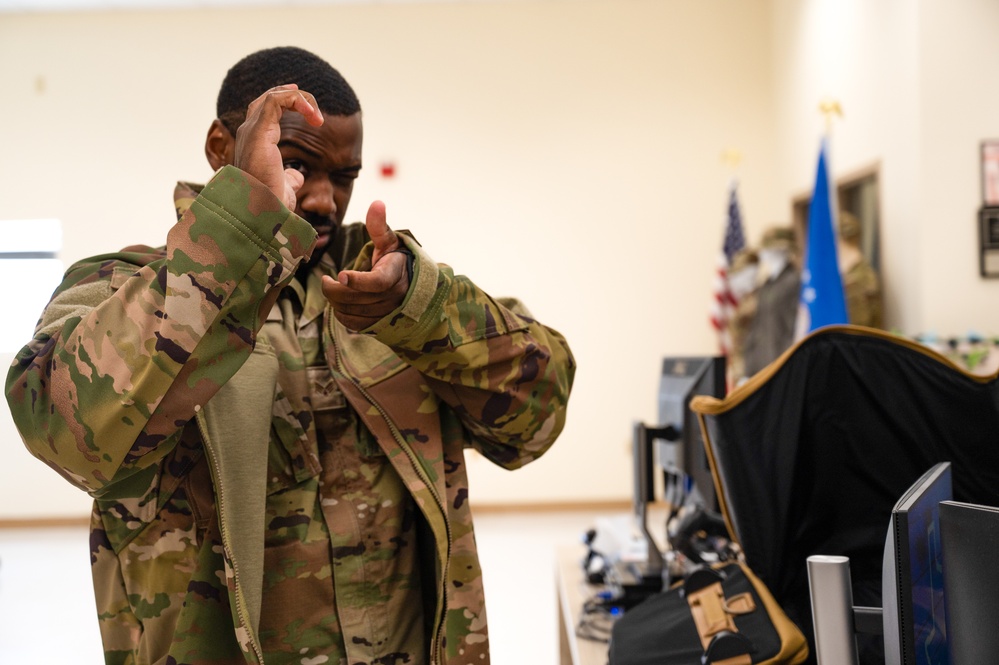 Senior Airman Jones Gears up for Deployment