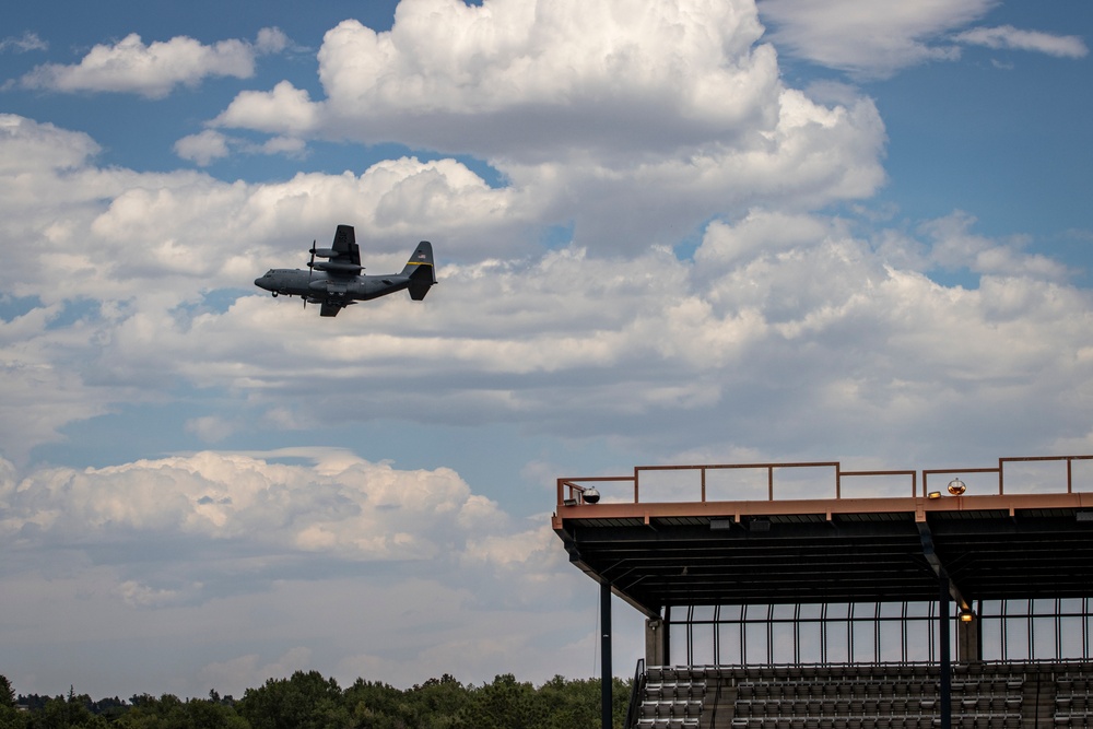 Cheyenne Frontier Days celebrates Military Monday at the rodeo