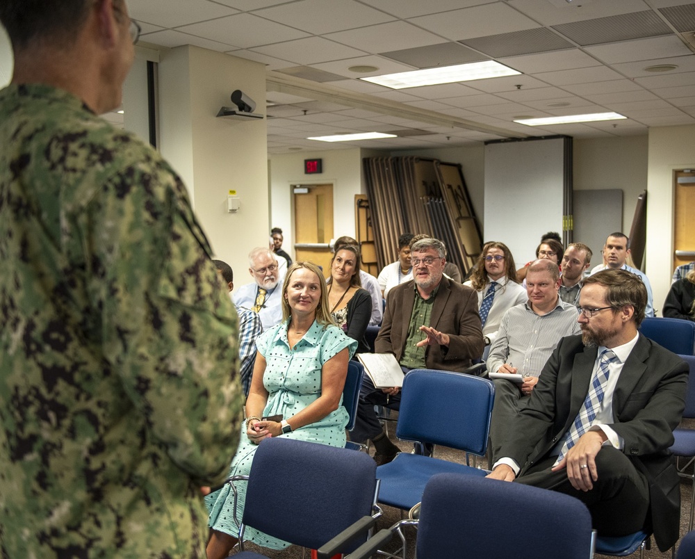 NAVSUP WSS Hosts Norfolk Town Hall