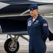 The U.S. Air Force Air Demonstration Team lands in Cheyenne, Wyoming
