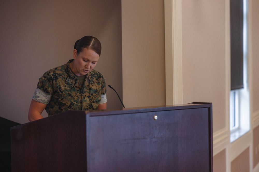 2nd Marine Regiment, 2d Marine Division Change of Command 2025