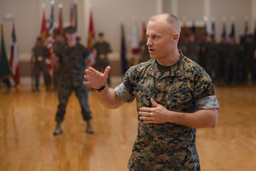 2nd Marine Regiment, 2d Marine Division Change of Command 2025