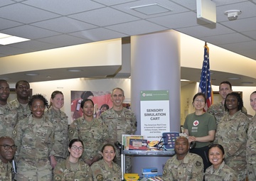 David Grant USAF Medical Center and American Red Cross partner to support sensory wellness