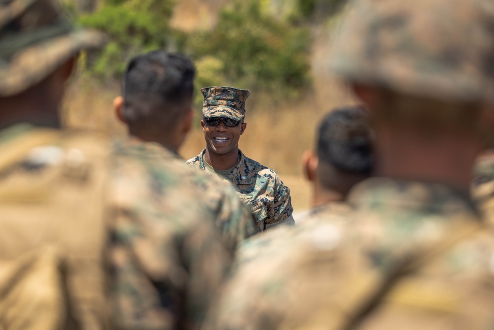 Running and gunning: Marines with 1st MLG participate in the Basic Combat Skills Course