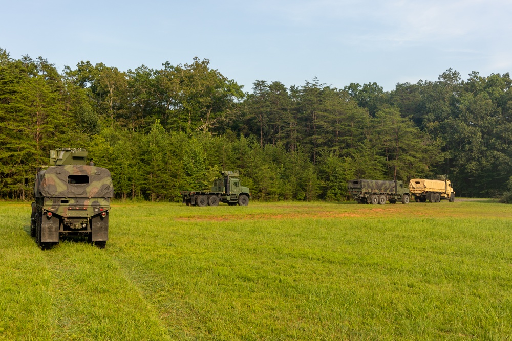 SPMAGTF-ACM DFT CLB-22 low-illumination convoy