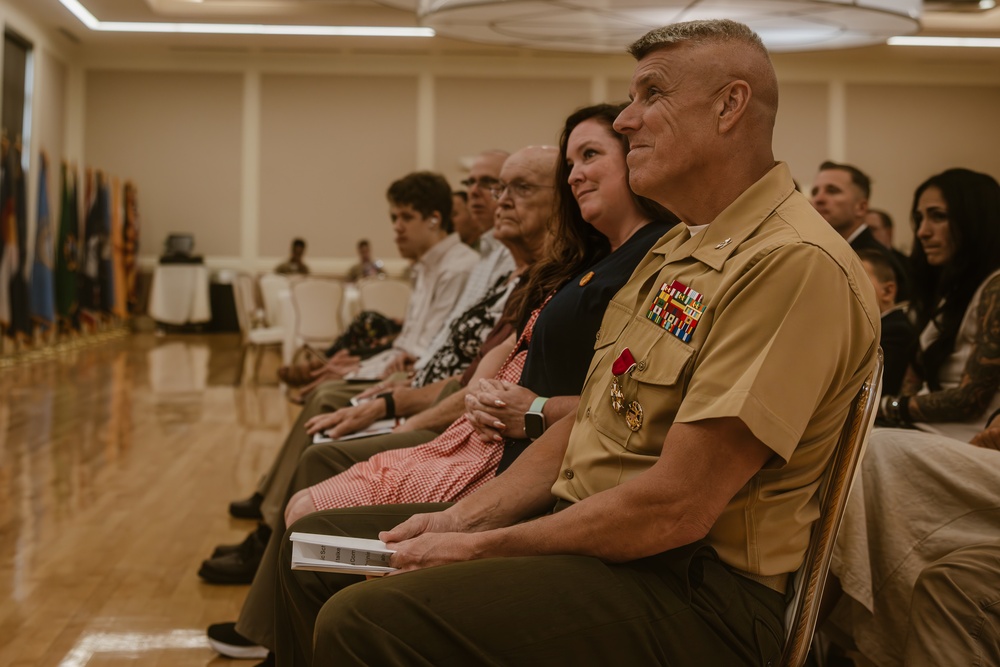 Col. Gaskell Retirement Ceremony
