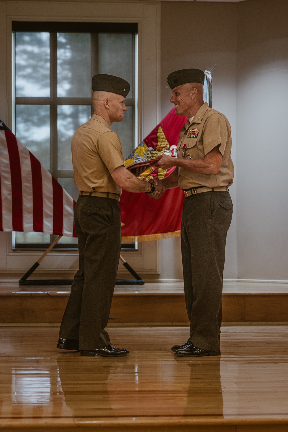 Col. Gaskell Retirement Ceremony