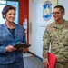 Installation and Mission Support Center Financial Management Director Visits Barksdale