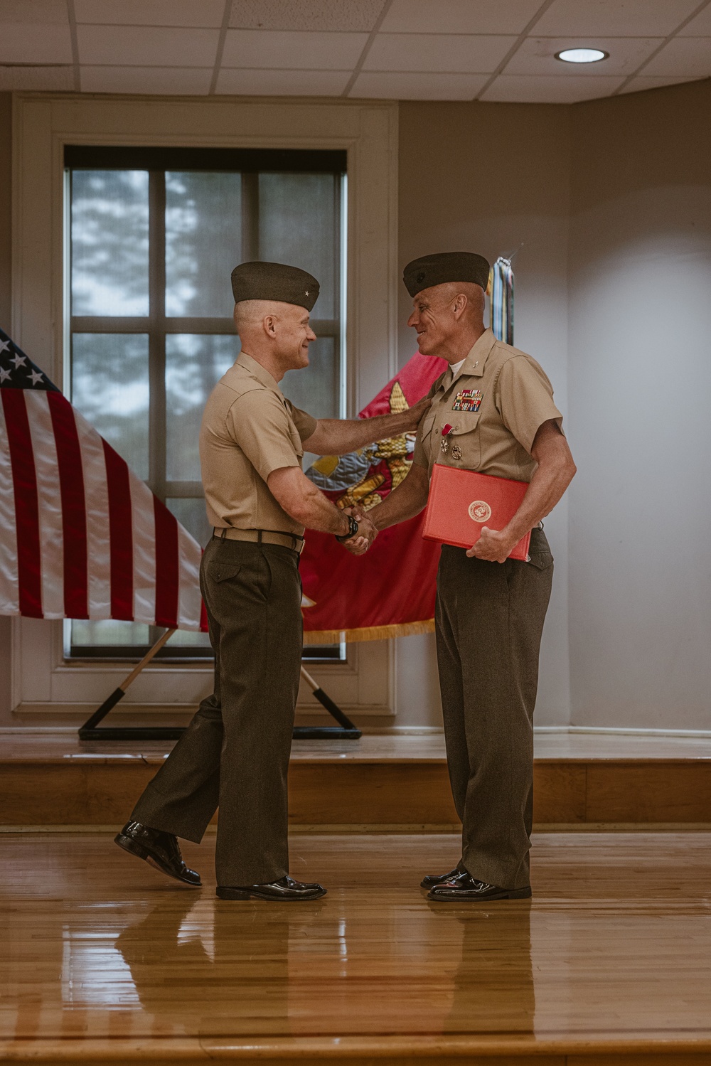 Col. Gaskell Retirement Ceremony