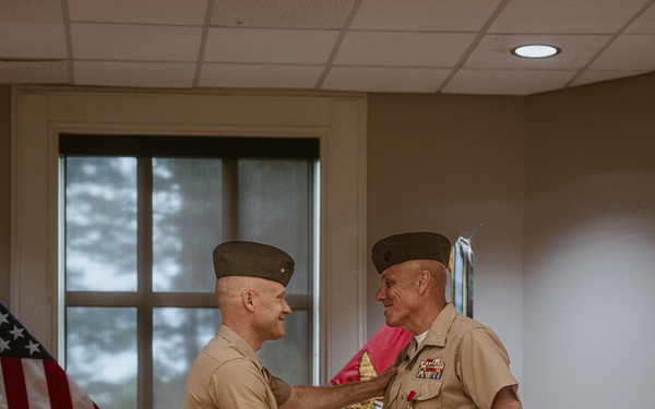 Col. Gaskell Retirement Ceremony