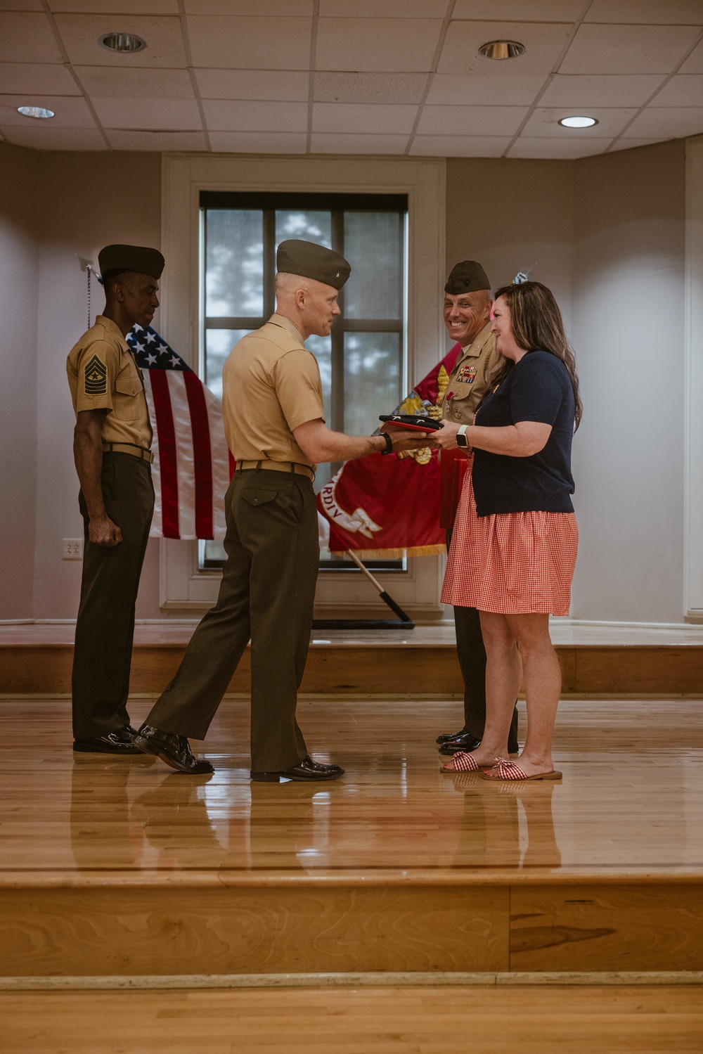 Col. Gaskell Retirement Ceremony
