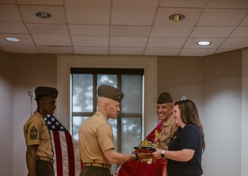 Col. Gaskell Retirement Ceremony