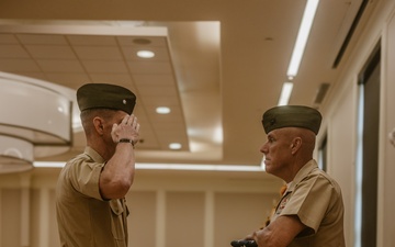 Col. Gaskell Retirement Ceremony