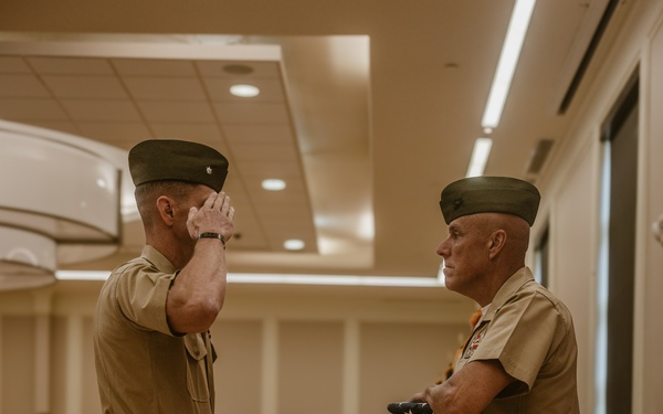 Col. Gaskell Retirement Ceremony