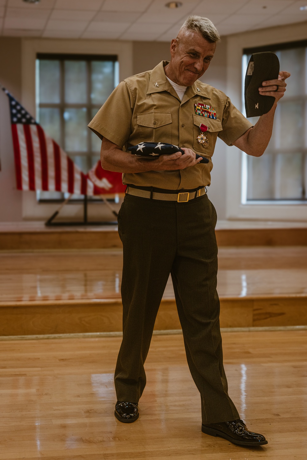 Col. Gaskell Retirement Ceremony