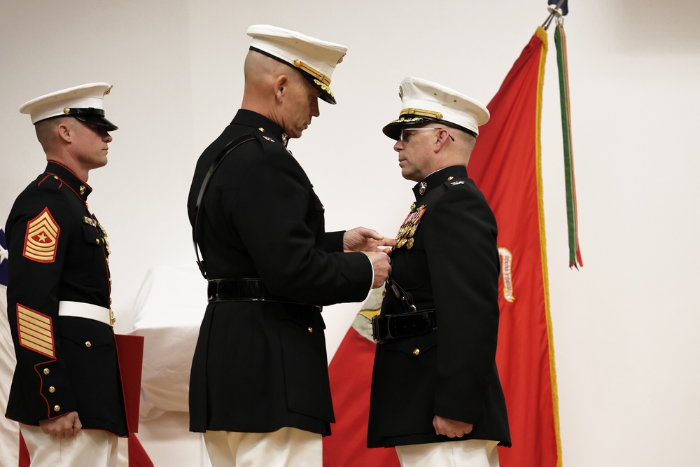Legion of Merit awarded to Col. Kirk M. Spangenberg