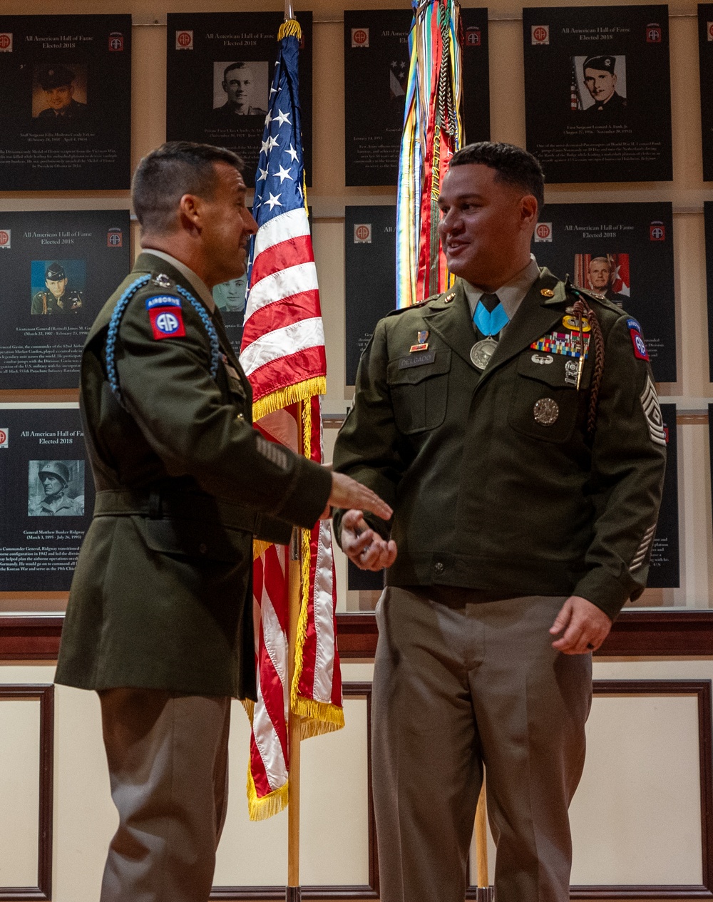 82nd Abn. Div. honors retirees