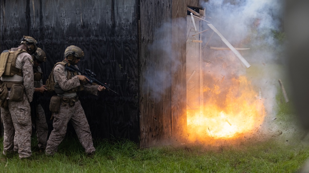 No Respect For Deadbolts: 2d CEB Urban Demolition Demonstration for Midshipmen
