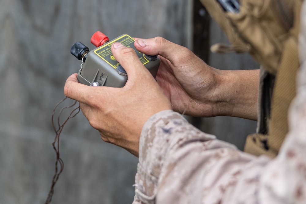 No Respect For Deadbolts: 2d CEB Urban Demolition Demonstration for Midshipmen