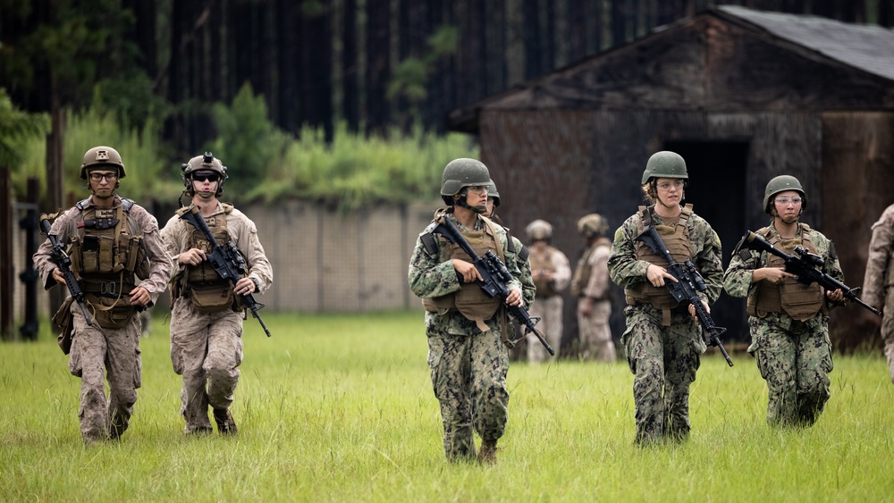 No Respect For Deadbolts: 2d CEB Urban Demolition Demonstration for Midshipmen